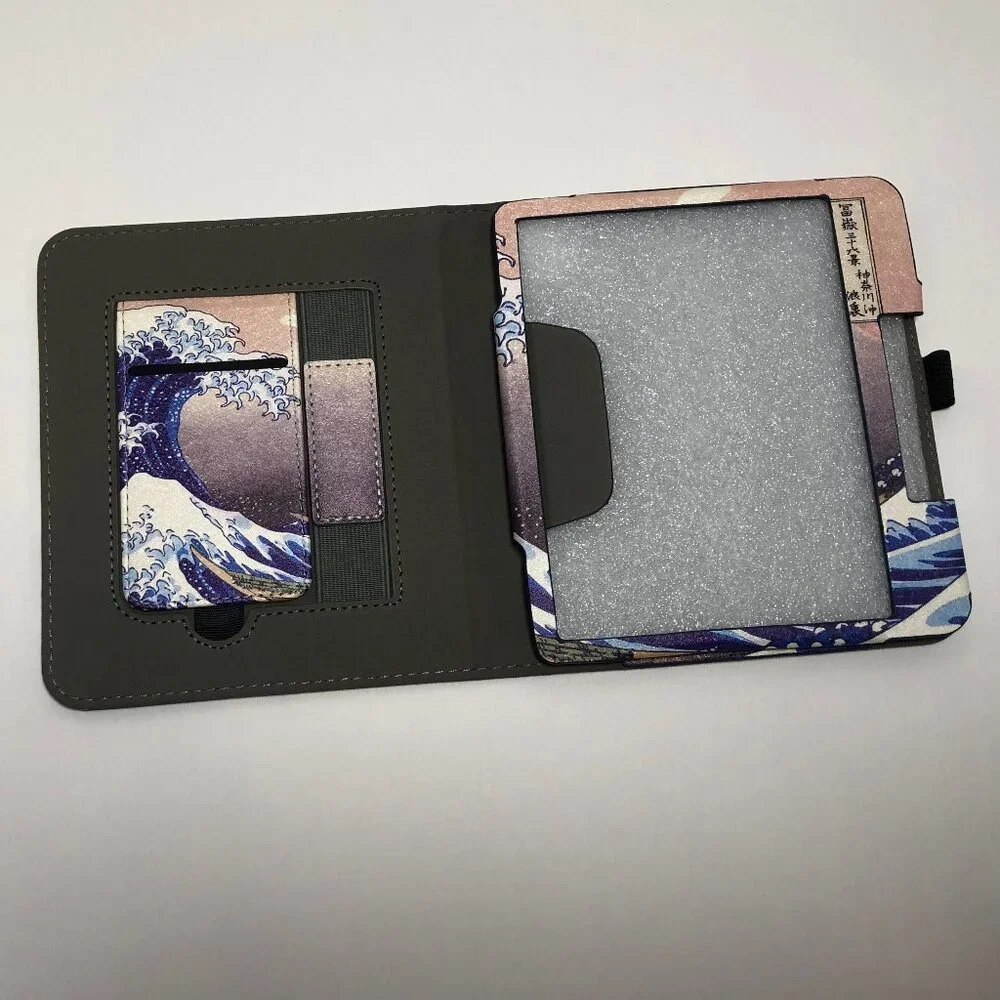 Kobo Libra Colour case Japanese art Great Wave off Kanagawa